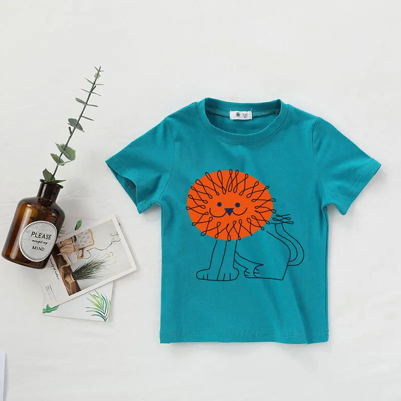 Lucas Short-sleeve Cartoon Tees