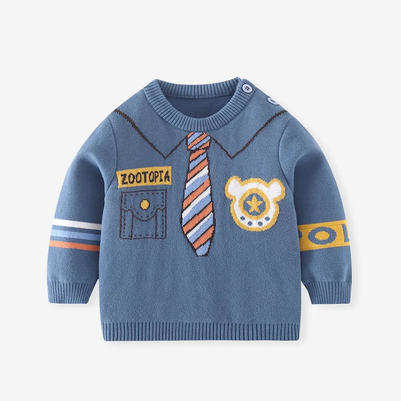 Jeison Autumn Ins Baby Boys Sweater
