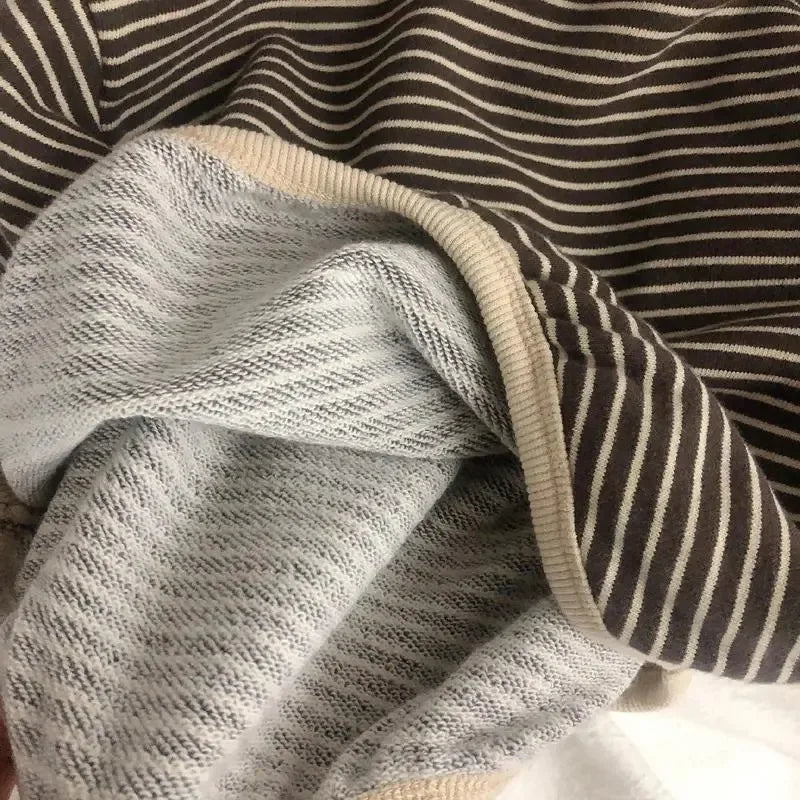 Elijah Long Sleeve T-shirts Striped Tees