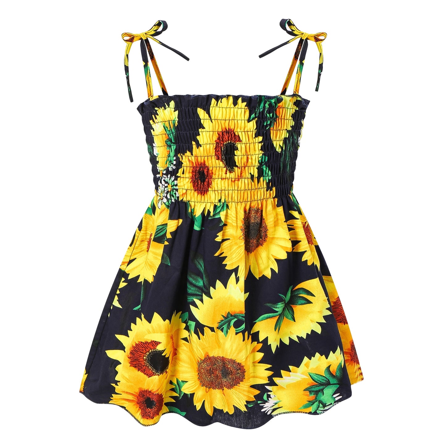 Gisela Splicing Summer Dresses child Outfits Beach Clothes - GuGuTon