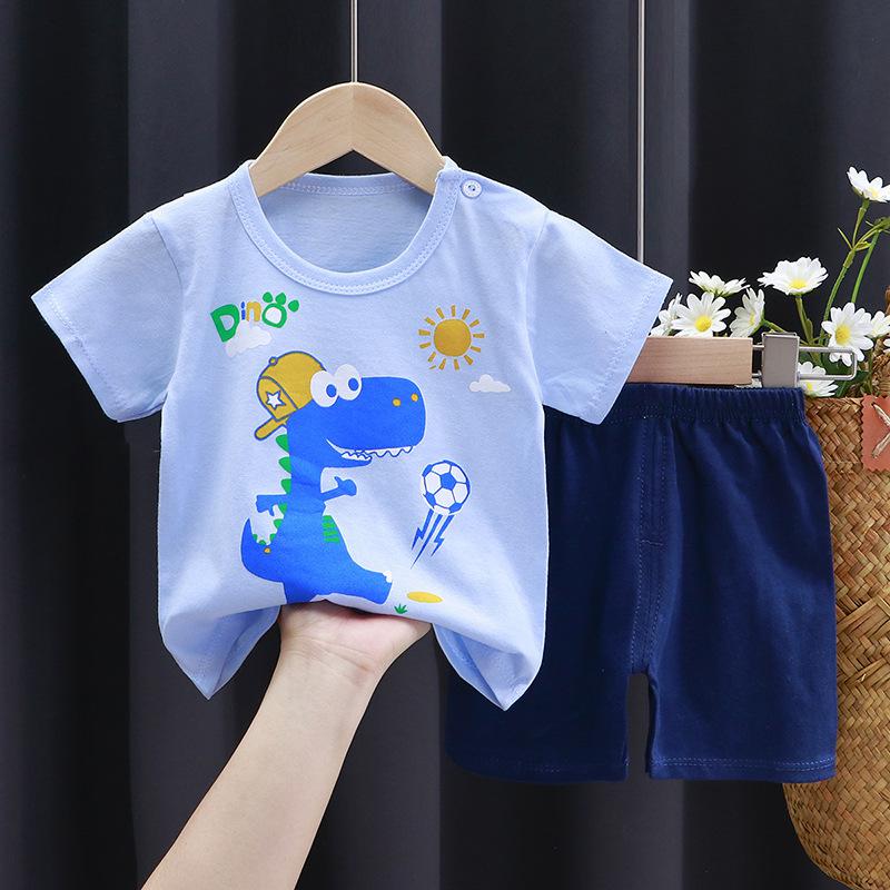 Ezequiel Summer clothing sets T-shirt design Suit - GuGuTon
