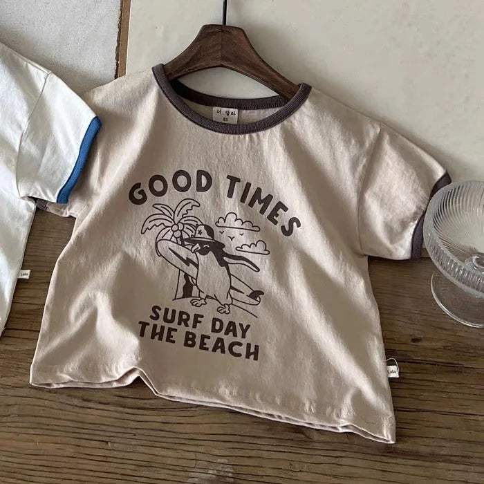Elvis Short Sleeve Casual Cotton Tees