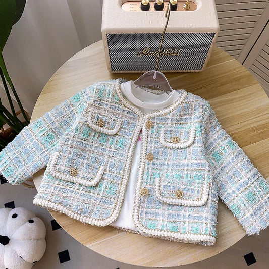 Sofia Girls Jacket Autumn Fashion pocket - GuGuTon baby store - Baby Fashion - Toddlers Outfits - Babies Outfits - Toddler Clothes - Kids Clothing - Newborn Clothes - Newborn Wear - Kids Wear - Trending Clothes - Trending Outfits - Fall Fashion - Winter Fashion - Girls Clothes - Boys Clothes - Babies Wear - Kids Accessories - KidsWear - Summer Clothes - Summer Fashion - Summer Trend - Falls Sweaters - Tops - Bottom - Jeans - Blouse - Dresses - Newborn Dresses - Toys