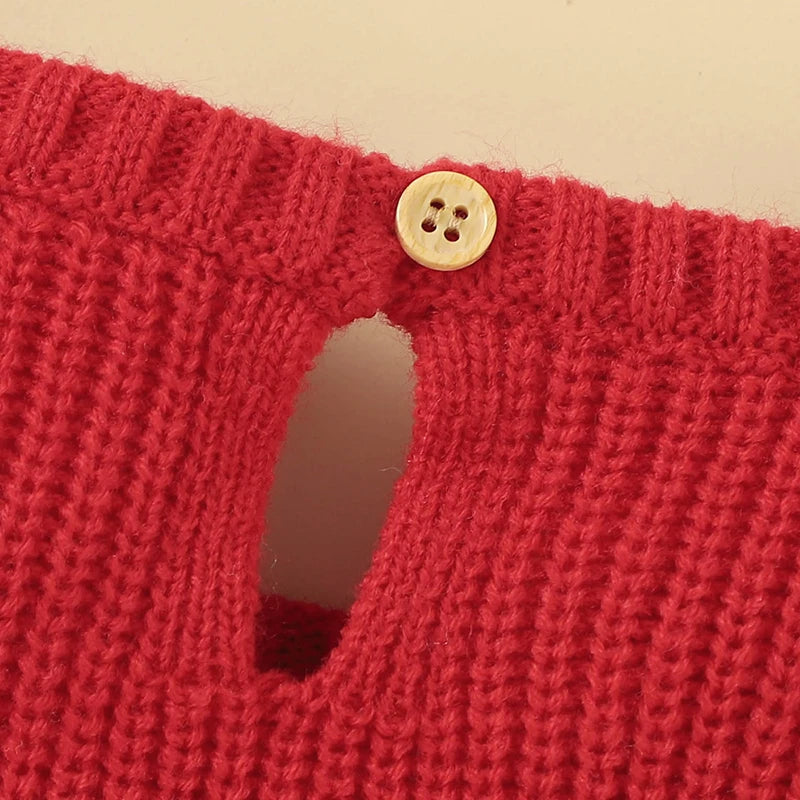 Enzo Solid Color Long Sleeve O-neck Sweater