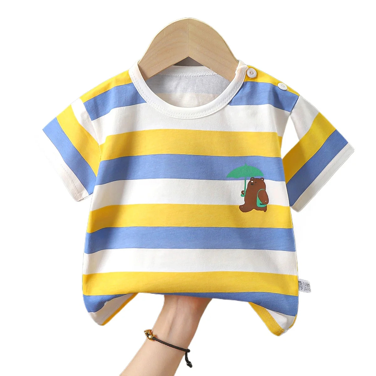 Hardin Half-Sleeved Bottoming Casual Tees