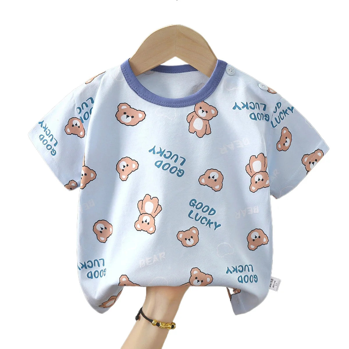 Hardin Half-Sleeved Bottoming Casual Tees