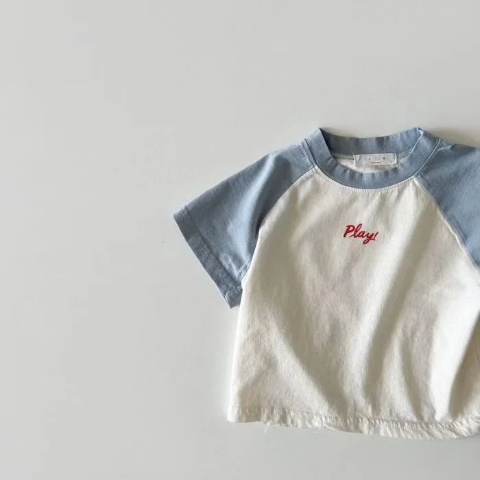 Daniel Short Sleeve Play Letter Tees