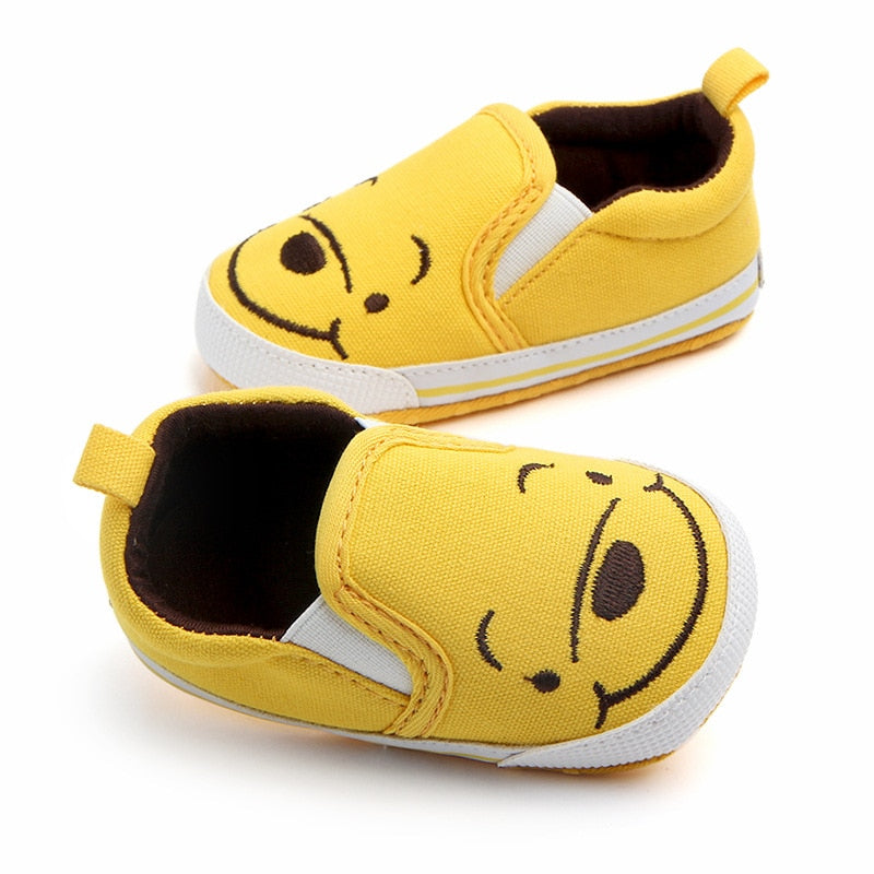 Cartoon Characters Moccasins Newborn Girls Boys Shoes - GuGuTon