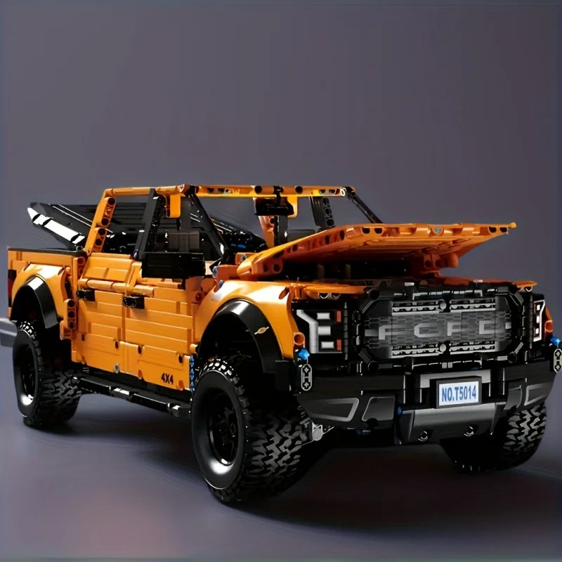 1:14 Sports Car Building Blocks Set 1000PCS+, Suitable for 14+, Educational Assembled Model, Home Decoration & Gift