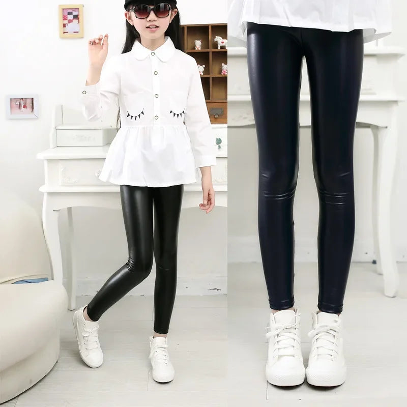 Ágata Leather Leggings