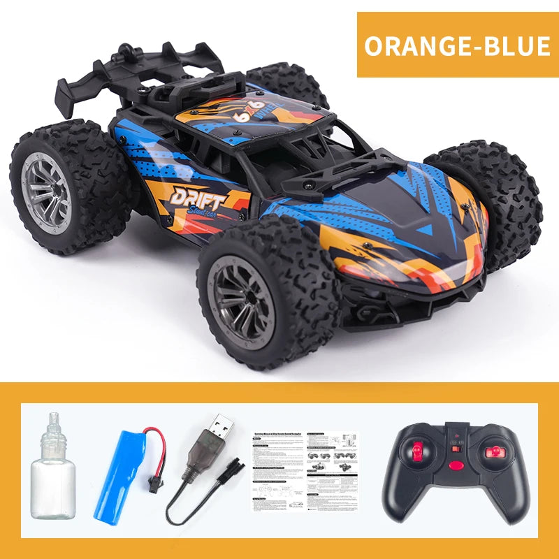 Children's Alloy Remote Control Car Morphing Six-Wheeled RC Off-Road