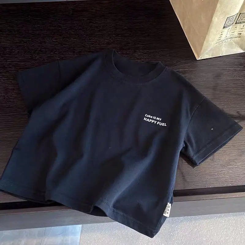 Adriel Simple Letter Printed Tees