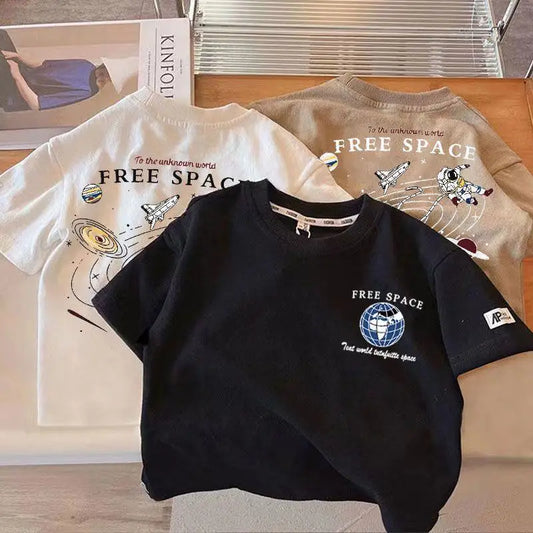 Eladio Fashion Baby Boys Short Sleeve Tees - GuGuTon baby store - Baby Fashion - Toddlers Outfits - Babies Outfits - Toddler Clothes - Kids Clothing - Newborn Clothes - Newborn Wear - Kids Wear - Trending Clothes - Trending Outfits - Fall Fashion - Winter Fashion - Girls Clothes - Boys Clothes - Babies Wear - Kids Accessories - KidsWear - Summer Clothes - Summer Fashion - Summer Trend - Falls Sweaters - Tops - Bottom - Jeans - Blouse - Dresses - Newborn Dresses - Toys