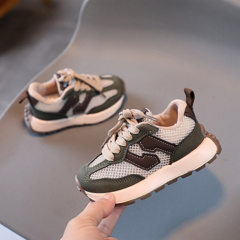Winter New Boys Plush Sneakers For Kids Casual Sports Shoes Baby - GuGuTon