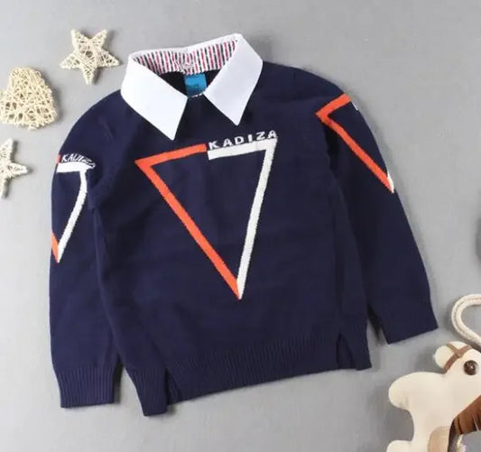 Rodrigo Autumn Winter Collar Plaid Sweater - GuGuTon baby store - Baby Fashion - Toddlers Outfits - Babies Outfits - Toddler Clothes - Kids Clothing - Newborn Clothes - Newborn Wear - Kids Wear - Trending Clothes - Trending Outfits - Fall Fashion - Winter Fashion - Girls Clothes - Boys Clothes - Babies Wear - Kids Accessories - KidsWear - Summer Clothes - Summer Fashion - Summer Trend - Falls Sweaters - Tops - Bottom - Jeans - Blouse - Dresses - Newborn Dresses - Toys
