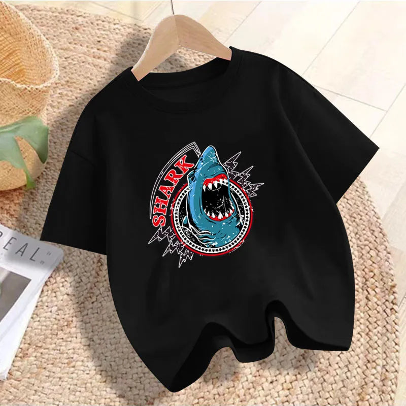 Jhon cute Dino Cartoon Print Children's Tshirt
