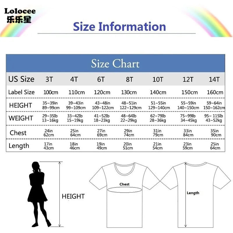 Abigail Pink Heart Flower Print Girls Tshirt Casual Cute T-Shirt Fashion