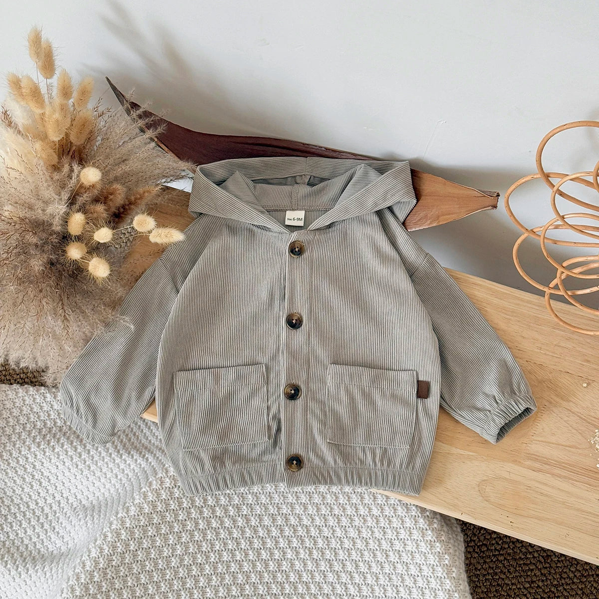 Priscila Hooded Sweet Mango Jacket