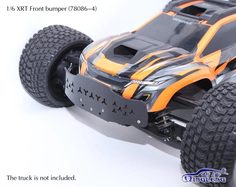 Nylon Material Front Bumper Kit+Connector For TRAXXAS 1/6 4WD XRT 8S-78086-4(qingleng)