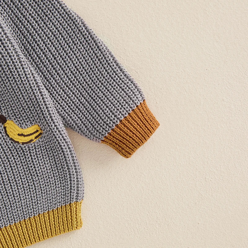 Marcos Cute Toddler Cable Knit Sweater