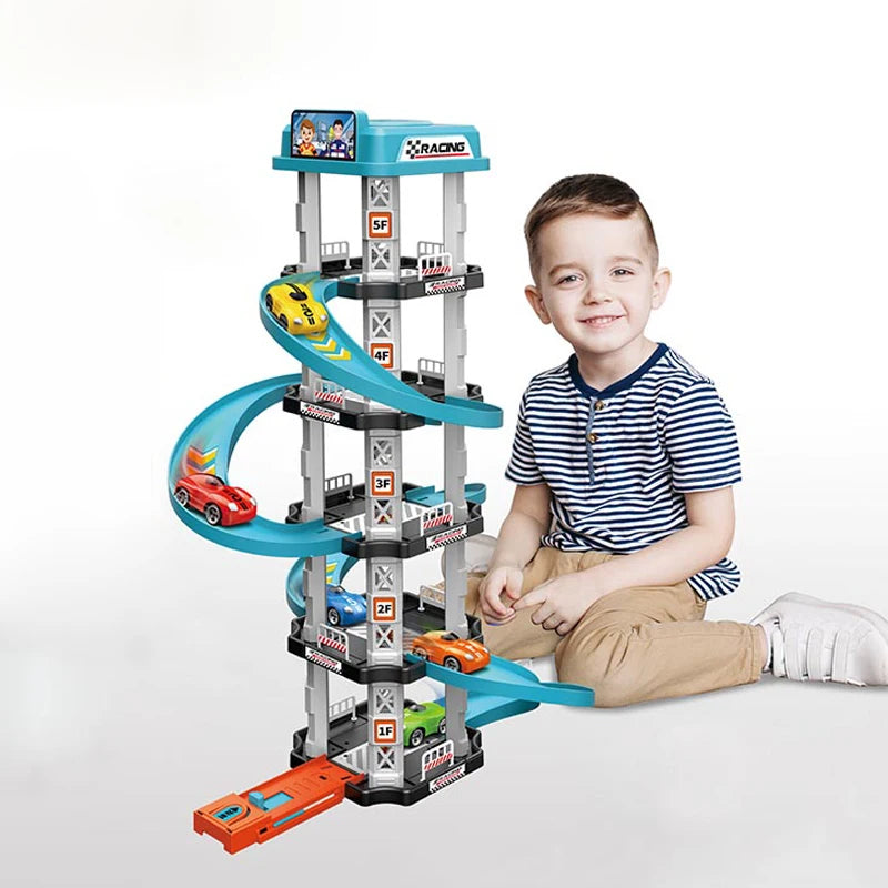 Race Track Car Ramp Toy Educational Game For Boys