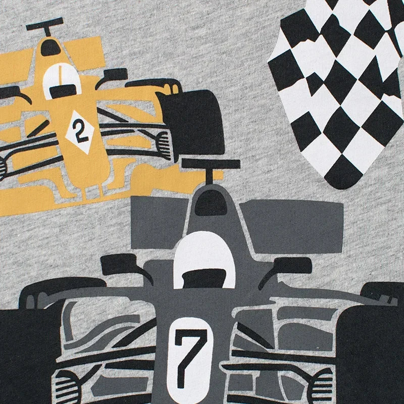 Daniel Cartoon Off-road Short Sleeve Tees