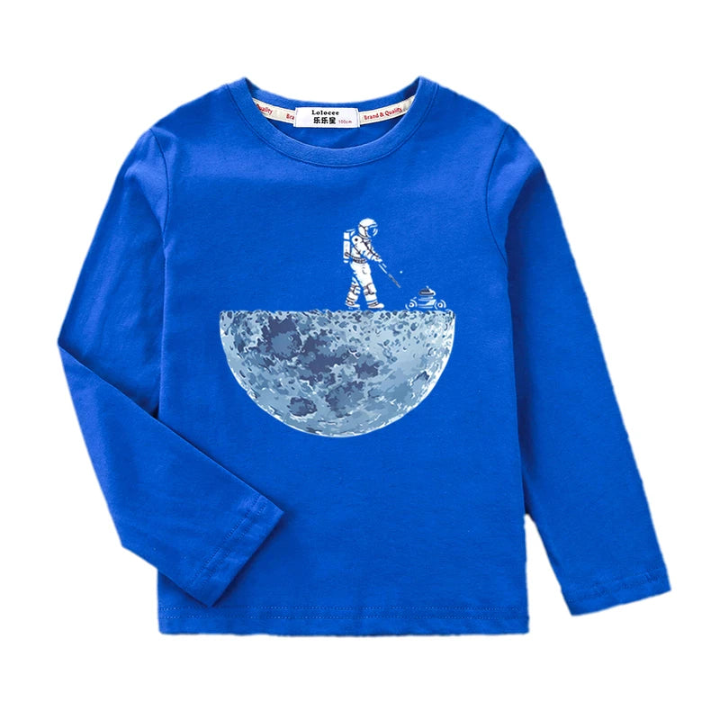Tommy Long Sleeved Spaceman T-shirt