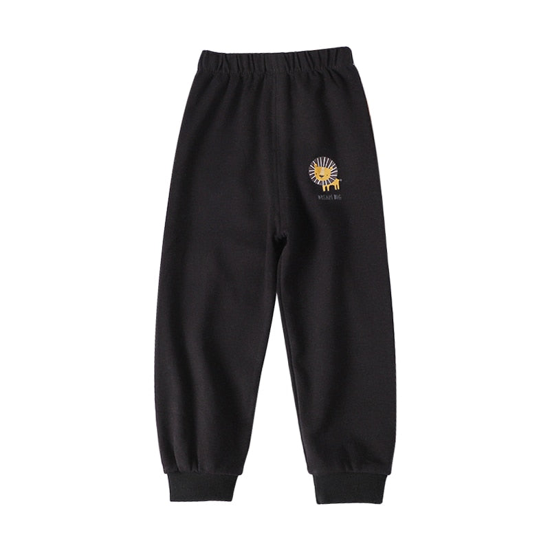 Casual Cotton Soft Color Loose Bloomer Comfortable Length Trousers