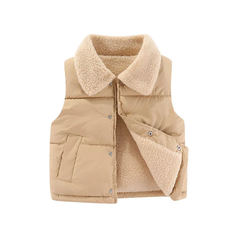 Liam Vests Boy's Coat Sleeveless Sweater