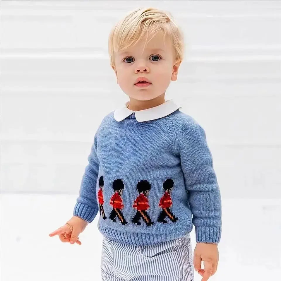 Emilio Wool Cartoon Sweater Winter Sweaters