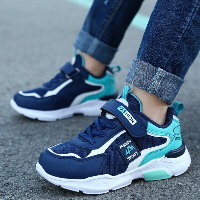 Mesh Breathable Casual Sneakers For Boys Lightweight Running Shoes - GuGuTon
