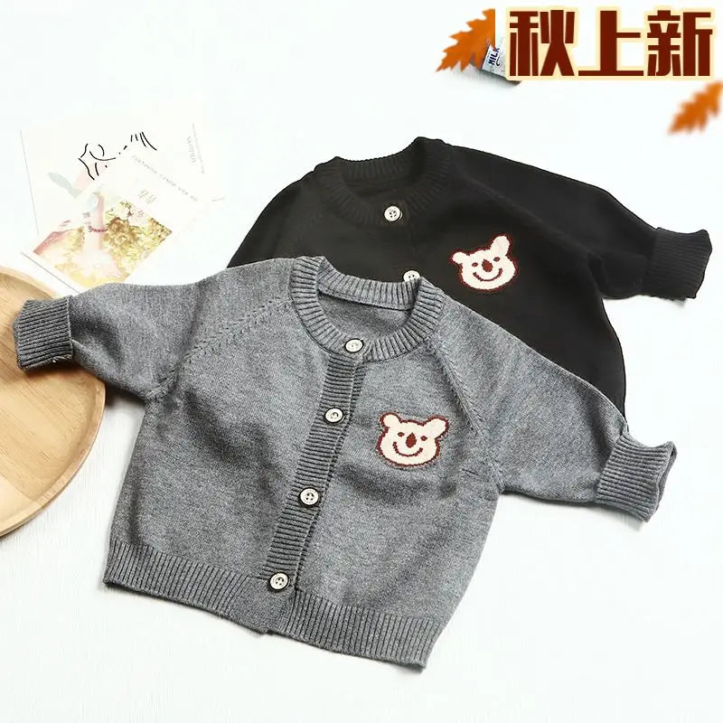 Leo Knitted Infant Long-sleeved Sweater