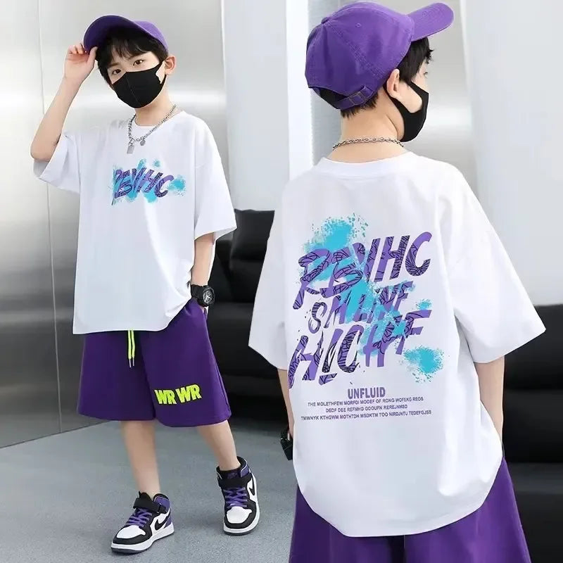 Moises Cotton Fashion Street Cartoon Tees