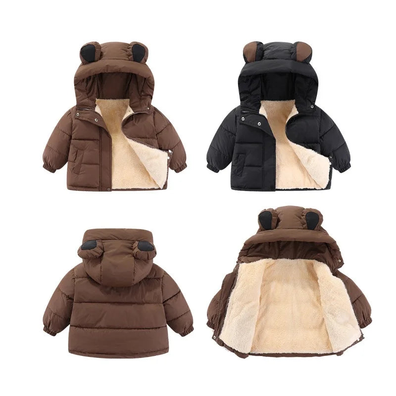 Job Thicken Outerwear Fur Sweater