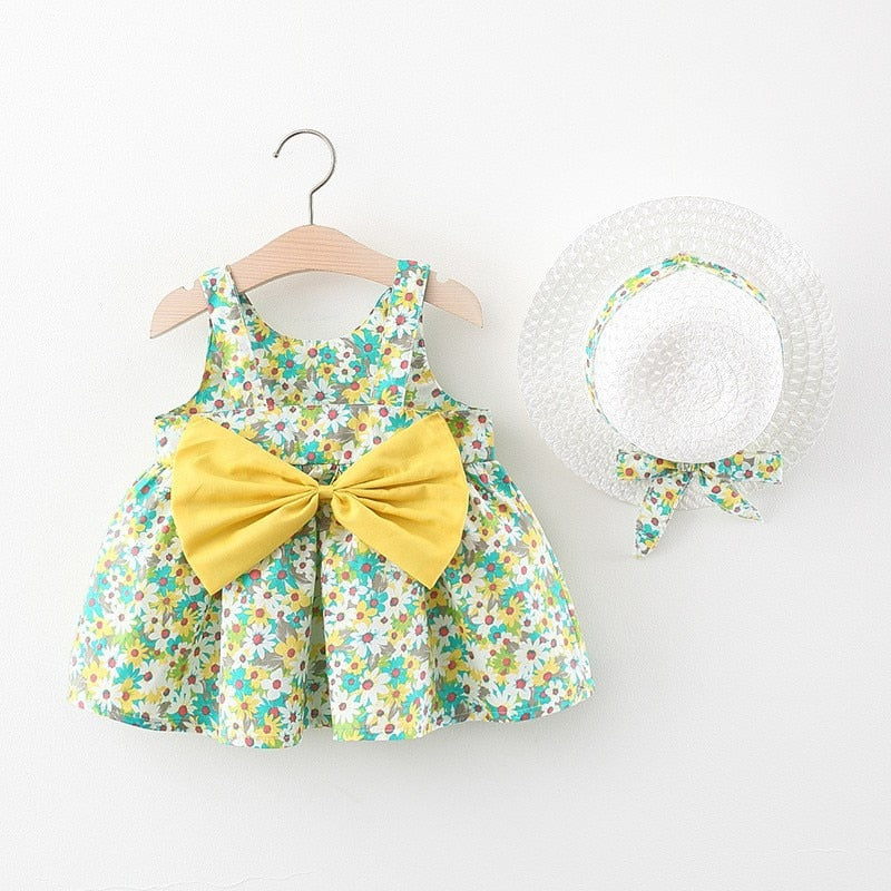 Jade Girls Embroidery Dresses Summer Princess Sleeve - GuGuTon