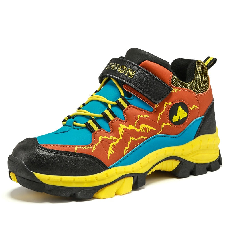 Winter Hiking Shoes Boys Kids Snow Boots Teenagers - GuGuTon