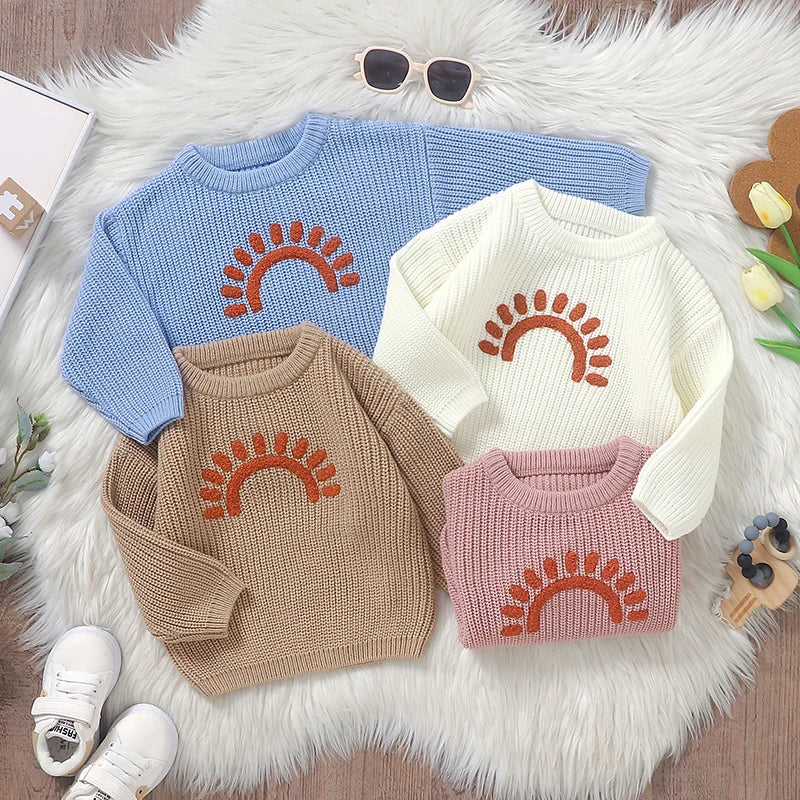 Carlos Children Clothing Cute Sun Sweater