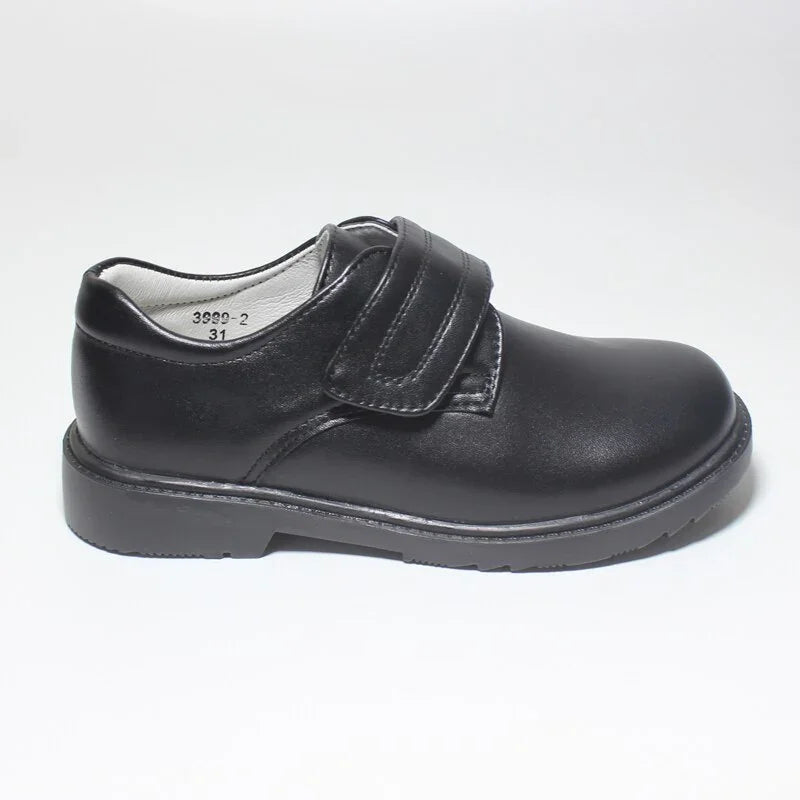 Kids For Boys Black PU Leather School Shoes Touch - GuGuTon baby store - Baby Fashion - Toddlers Outfits - Babies Outfits - Toddler Clothes - Kids Clothing - Newborn Clothes - Newborn Wear - Kids Wear - Trending Clothes - Trending Outfits - Fall Fashion - Winter Fashion - Girls Clothes - Boys Clothes - Babies Wear - Kids Accessories - KidsWear - Summer Clothes - Summer Fashion - Summer Trend - Falls Sweaters - Tops - Bottom - Jeans - Blouse - Dresses - Newborn Dresses - Toys