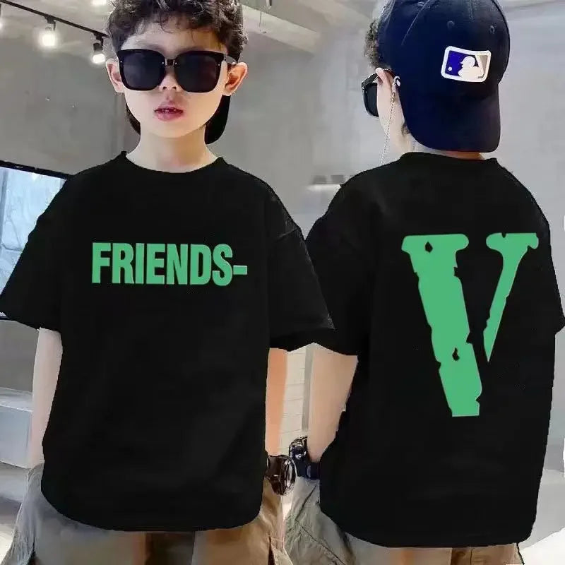 Lucas Cool Kids T-shirt Short Sleeve Funny Tops