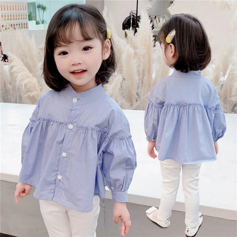 Aroa Clothing Loose Style Children Travel Casual Base Kids Comfortable Cotton