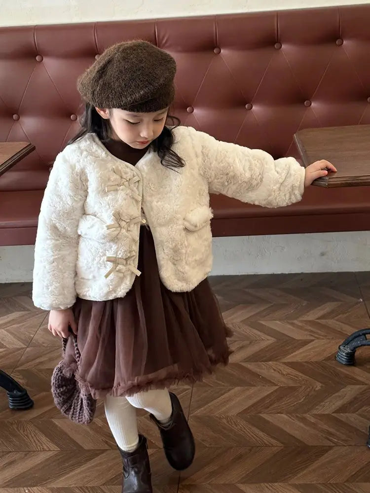Fatima Girls Jacket Winter Fashion Cute Fleece
