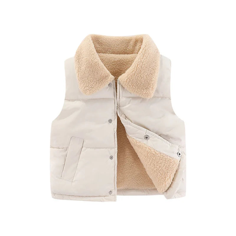 Liam Vests Boy's Coat Sleeveless Sweater