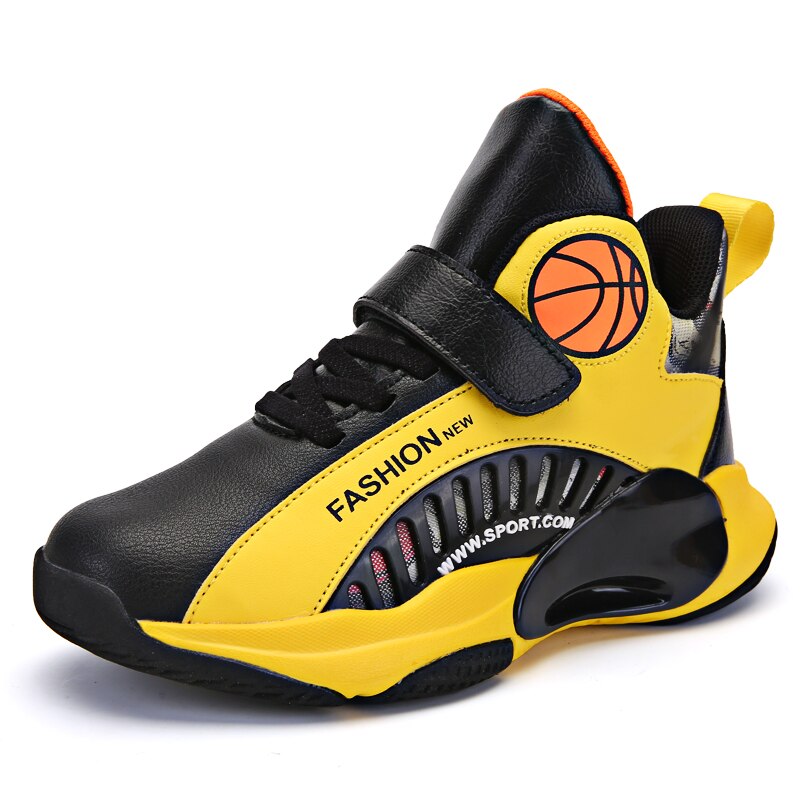 Boys Basketball Sneakers Boys High Quality Running Kids Shoes - GuGuTon