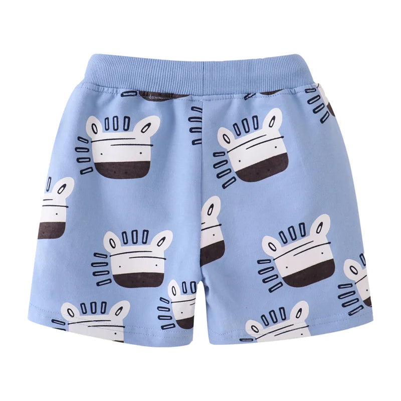 Cain Summer Boys Shorts Animals Print Waist elastic