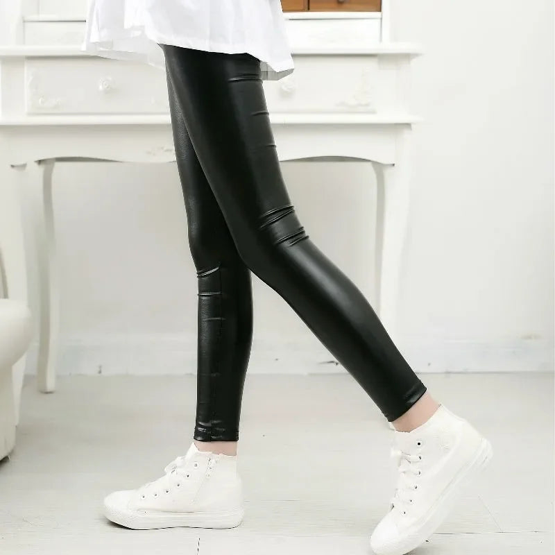 Ágata Leather Leggings