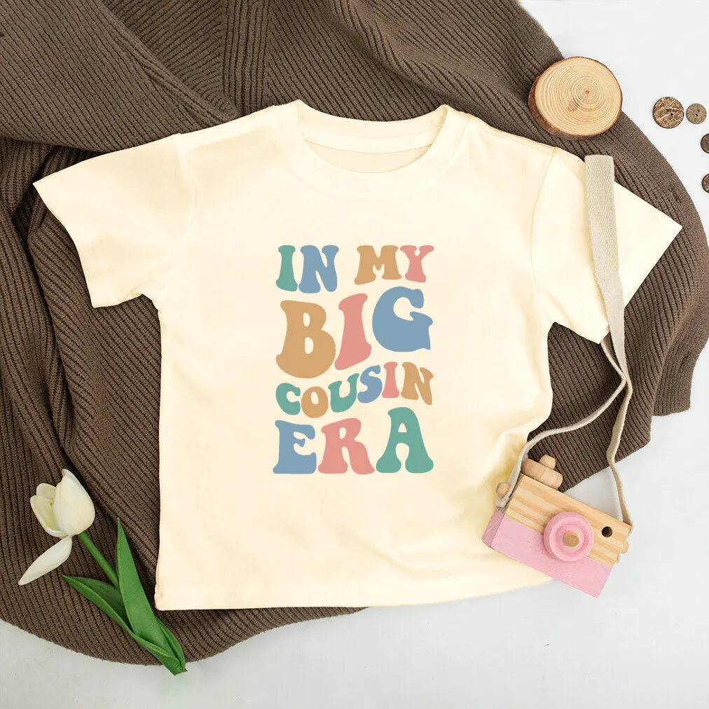 Liam Promoted To Big Cousin Print Tees