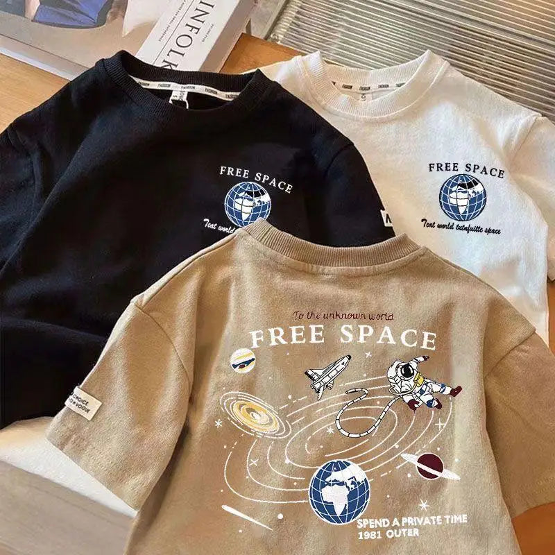 Eladio Fashion Baby Boys Short Sleeve Tees