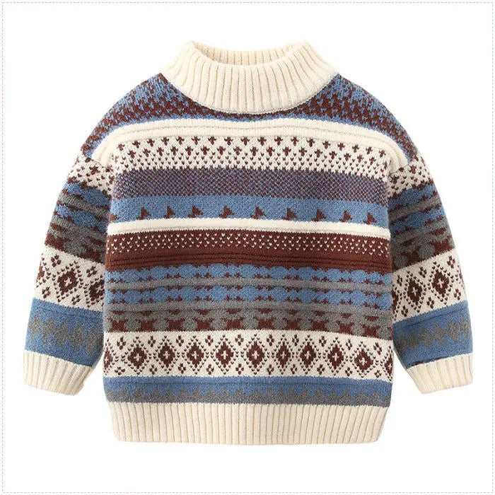 Santi Cartoon Long Sleeve Warm Sweaters