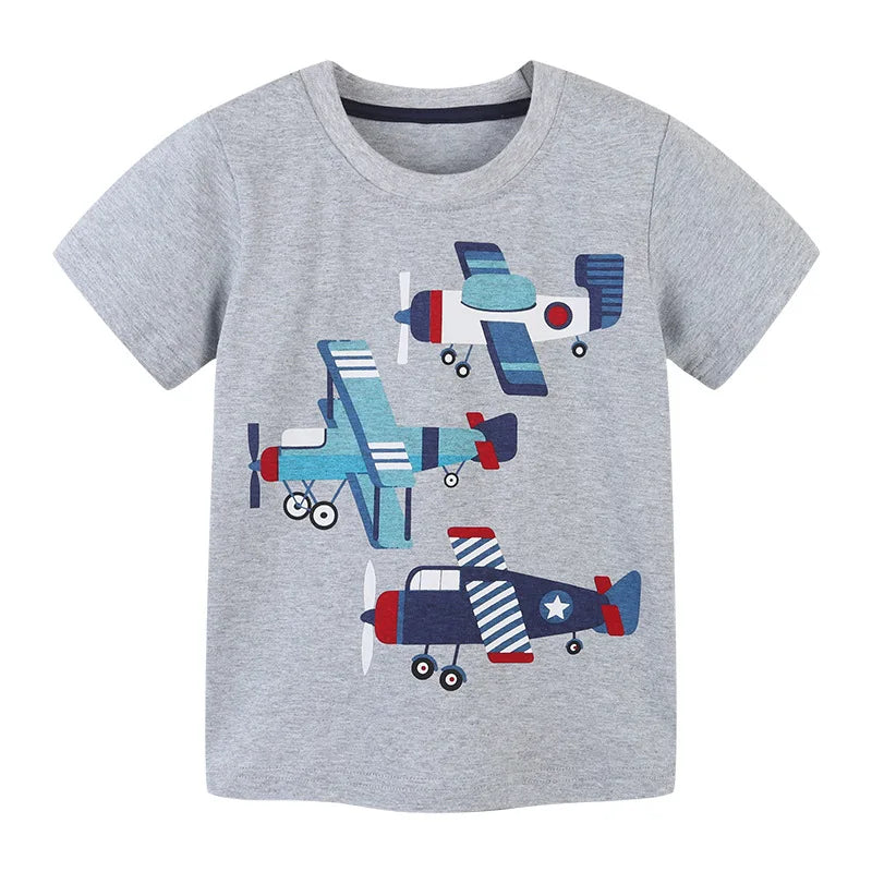 Oscar Boys Clothes Helicopter Tees