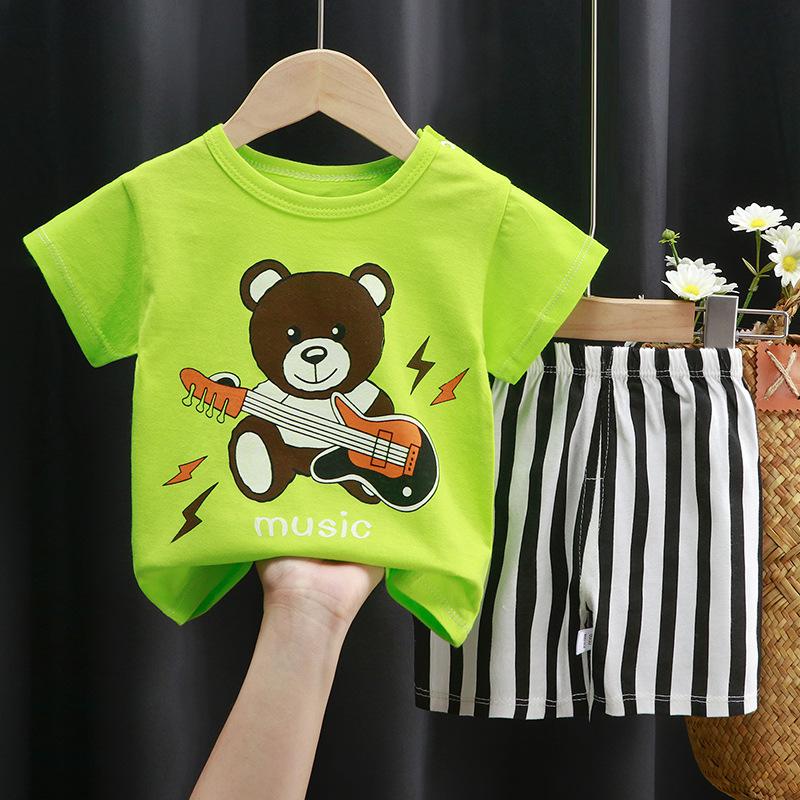 Ezequiel Summer clothing sets T-shirt design Suit - GuGuTon